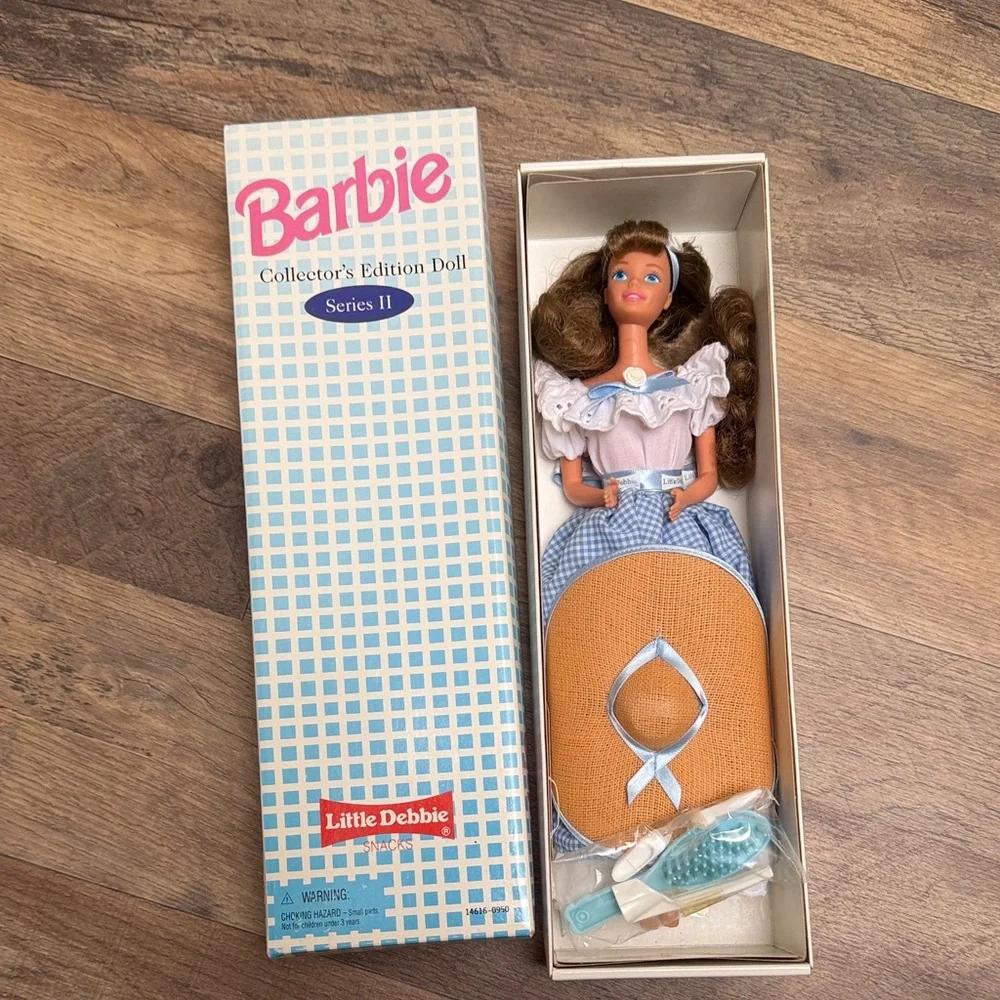 1995 Little Debbie Barbie Doll - Picture 1 of 3